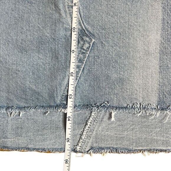AG  Adriano Goldschmied Jeans Denim Skirt 27 (399) - Picture 16 of 16